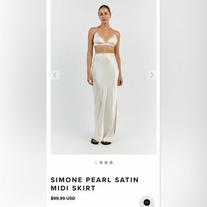 Dissh Simone Skirt Satin 🤍